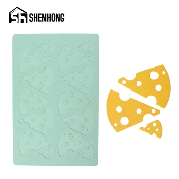 

SHENHONG Silicone Mould Cheese Shape Pastry Fondant Mold Cake Decorating Tool Sugarcraft Dessert Form Kitchenware Baking Tray