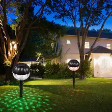 Открытый солнечной энергии из нержавеющей стали IP65 Водонепроницаемый светодиодный крошечное освещение для сада, патио, лужайки, двора, тропинки, тротуара