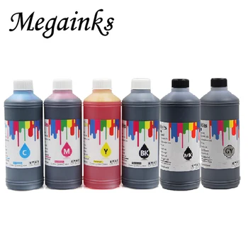 

500ML*6color set Refill dye ink compatible For HP 72 T770 T790 T1120 T1200 727 T920 T1500 T2500 T930 T1530 T2530 printer