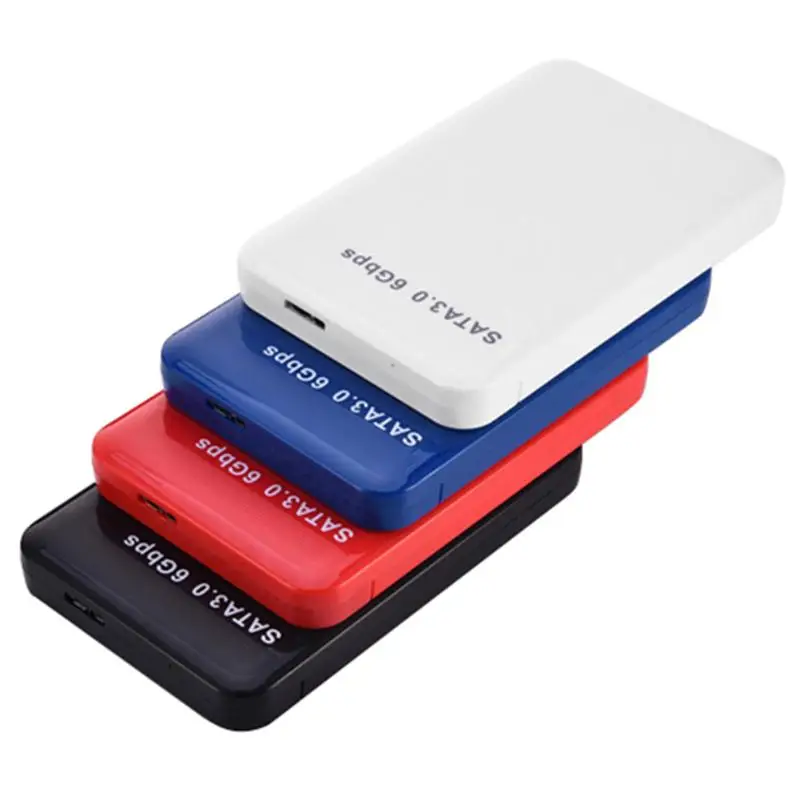 VKTECH 2,5 дюйма корпус для жесткого диска USB3.0 SATA 3,0 6 ГБ/сек. HDD жесткий диск Внешний корпус для жесткого диска чехол коробка поддерживает 3 ТБ жесткого диска