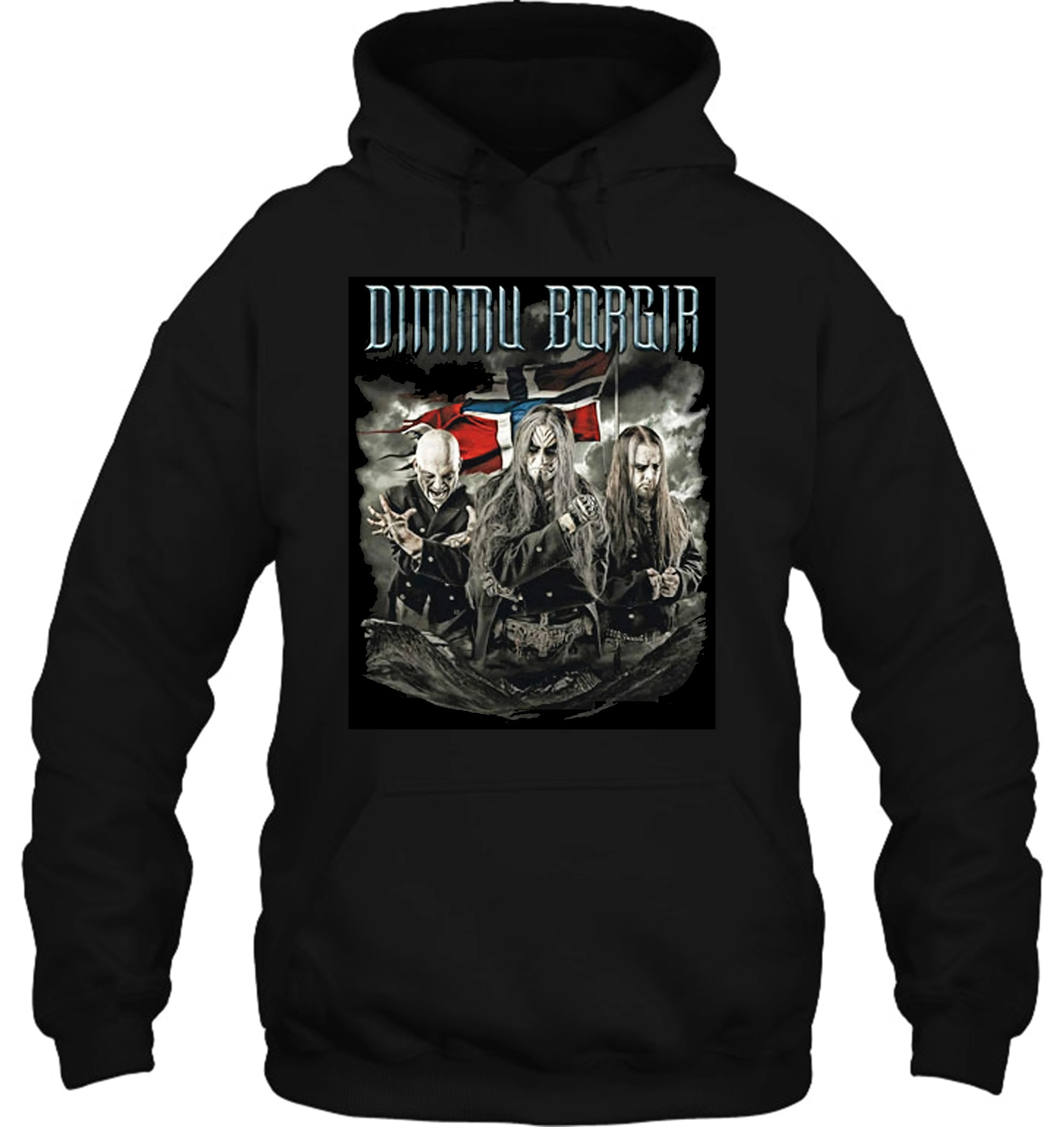 Мужская толстовка с капюшоном, модный подарок, круглый вырез, Dimmu Borgir Band, рубашки для женщин, уличная одежда