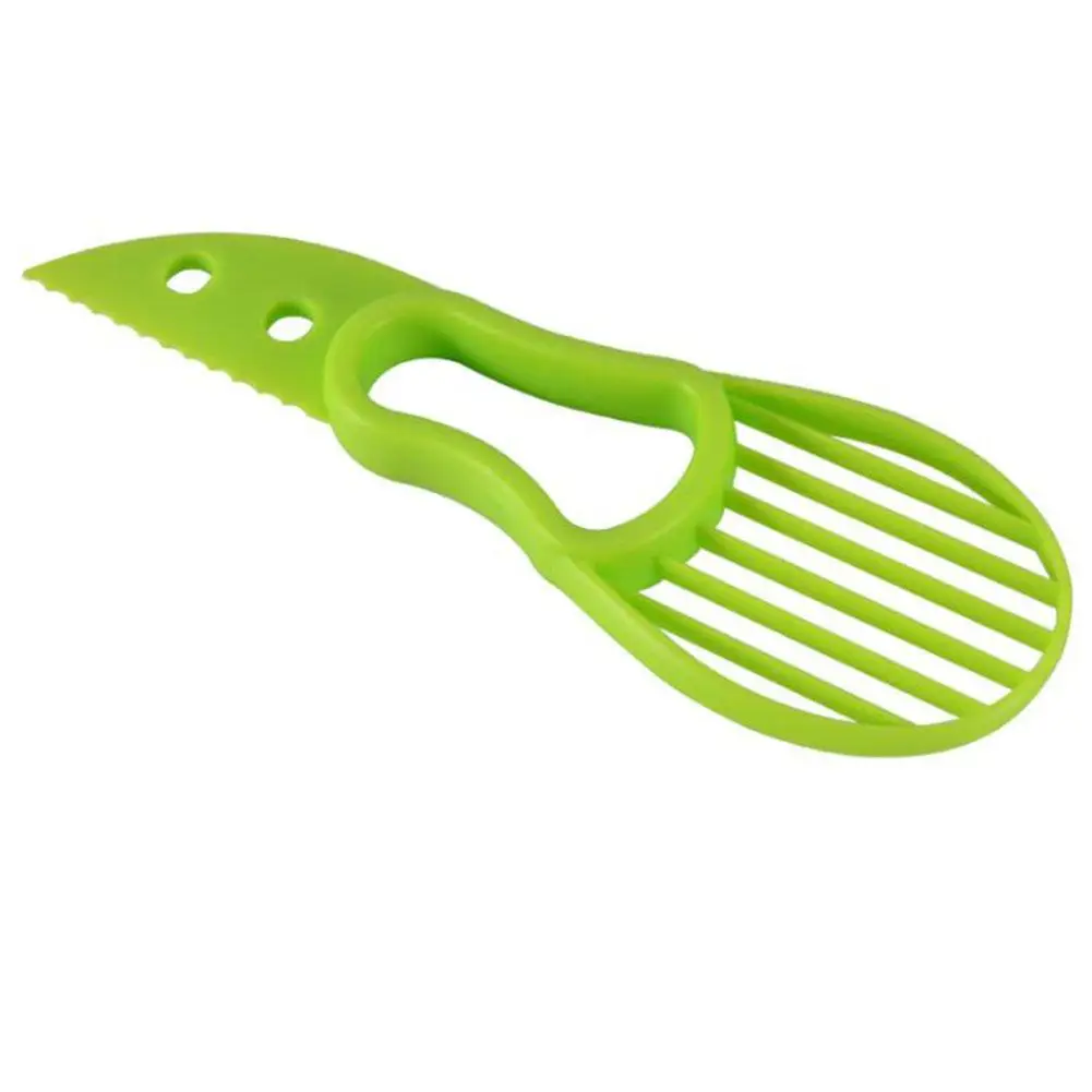 Grass green Многофункциональная Терка корер целлюлозный сепаратор для авокадо киви Фрукты кухонные принадлежности для овощей - Цвет: Grass green