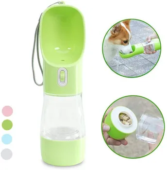 

Portable Leak-Proof Dog Water Bottle pet care cup Dog Water Bottle For Travel Water Dispenser with Food Container Pet Supplies