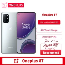 Oneplus Snapdragon 865 8T Mobile-Phone 128gb 5G/WCDMA/GSM/LTE Nfc Usb-Pd Octa Core Face recognition/in-Screen fingerprint recognition