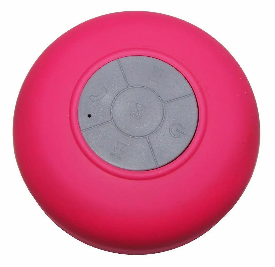 Pink Водонепроницаемый Bluetooth беспроводной Душ динамик Портативный hands-free музыка Микрофон всасывания для душа, ванной комнаты, автомобиля, пляжа и Outdo - Название цвета: Pink