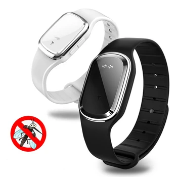 

Ultrasonic Natural Mosquito Repellent Bracelet Waterproof Pest Insect Bug Anti Mosquito Insect Bracelet Ultrasound Anti-mosquito