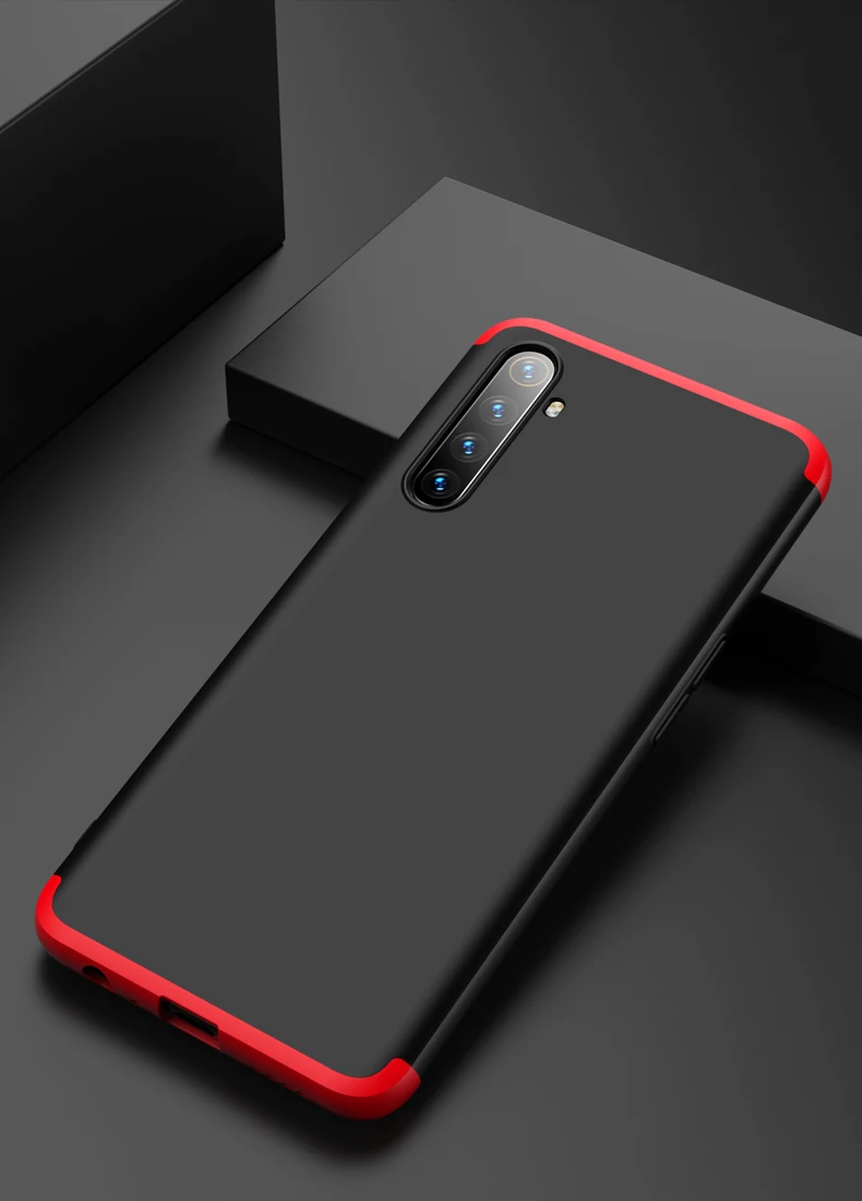 Oppo Realme XT чехол 360 градусов Полный Твердый матовый водостойкий Чехол обложка чехол s Тонкий Высококачественный защитный чехол для Oppo Realme X2 Pro защитный Fundas