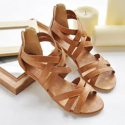 

Sandals Female Leisure Rome Shoes Summer Sandal Wo