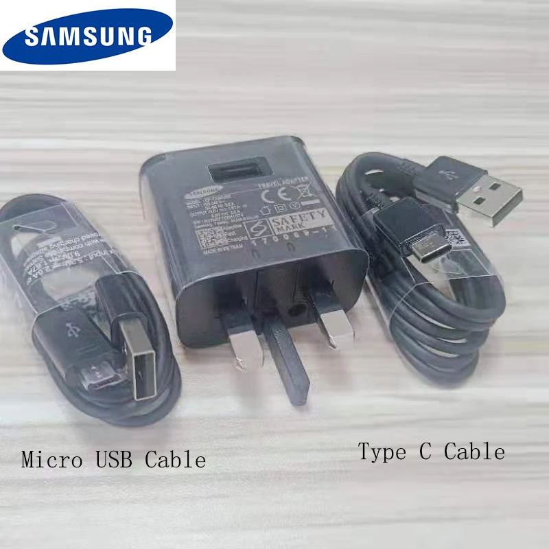 Быстрое зарядное устройство samsung USB адаптер питания 9V 1.67A кабель быстрой зарядки