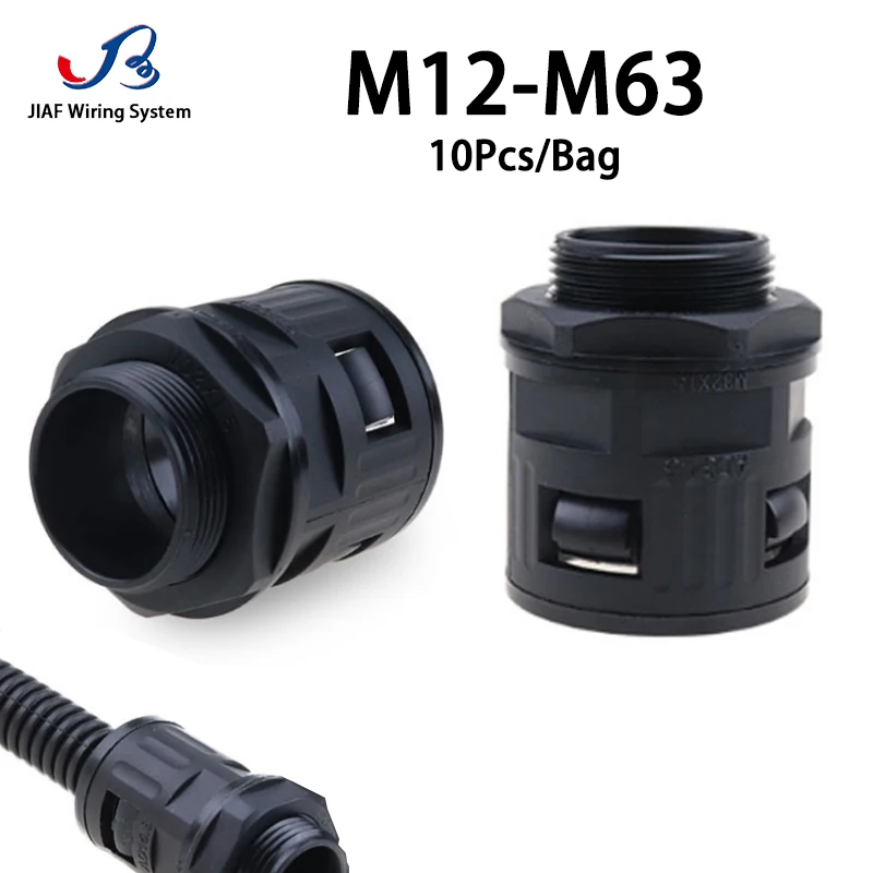 10 шт. AD18.5/M20 * 1 5 сильфоновый Соединительный быстроразъемный шланг гофрированный