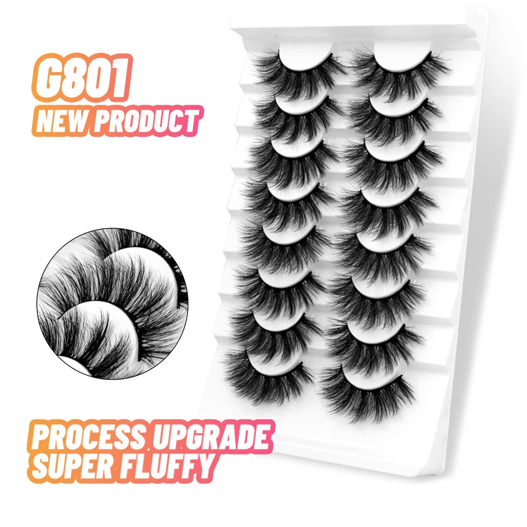 GROINNEYA 5/8/10 Pairs 3D Faux Mink Eyelashes Natural Thick Long False Lashes Dramatic Fake Eyelash Eyes Makeup Extension Beauty eyelash extensions fake eyelashes eyelash extension eyelash extension lashes false eyelashes