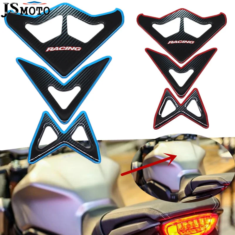 Для YAMAHA MT 09 07 03 MT10 15 YZF R6 R1 R25 R3 R15 топливный бак мотоцикла стикеры Pad Fishbone Наклейка