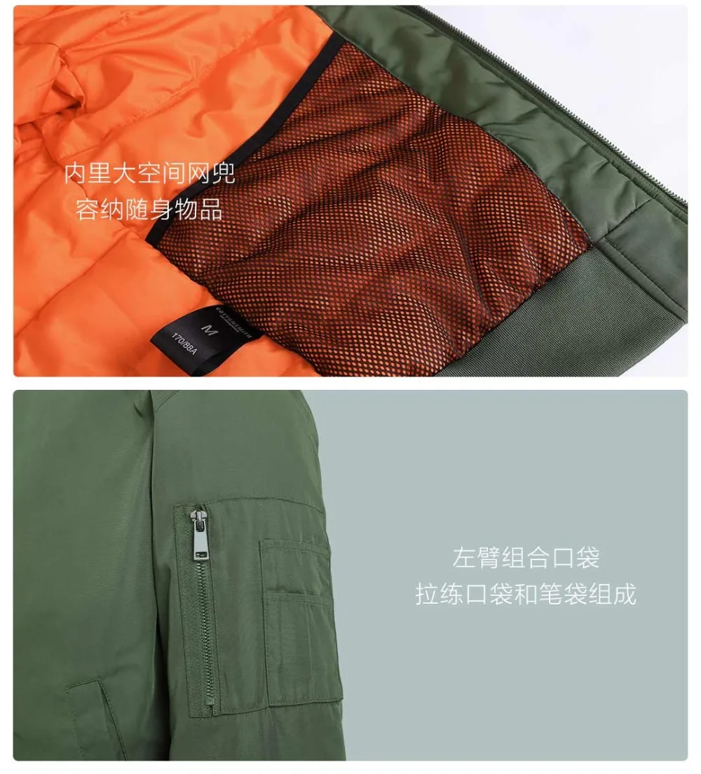 Новинка Xiaomi Хлопковая мужская женская теплая куртка для хранения тепла, удобная ветрозащитная зимняя куртка с капюшоном