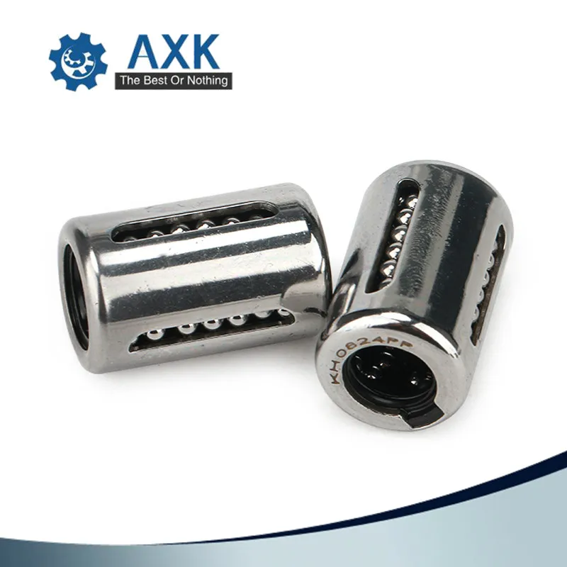 Free shipping 10pcs/lot  KH0824PP  linear ball bearing scramjet linear motion bearing  linear guide rail rod round shaft CNC XYZ
