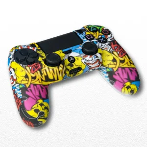 ZOMTOP для sony Dualshock 4 PS4 DS4 Slim Pro контроллер силиконовый камуфляжный чехол защитная кожа+ ручка для большого пальца колпачки для Play Station 4