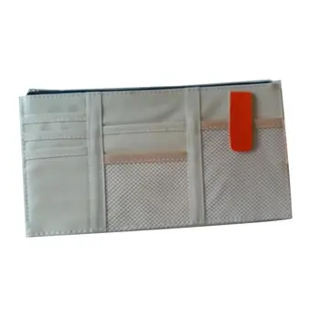 

3 Colors New Car Styling Card Storage Holder In-Car dark blue Sun Visor Point Pocket Organizer Automobiles Pouch Bag Pocket