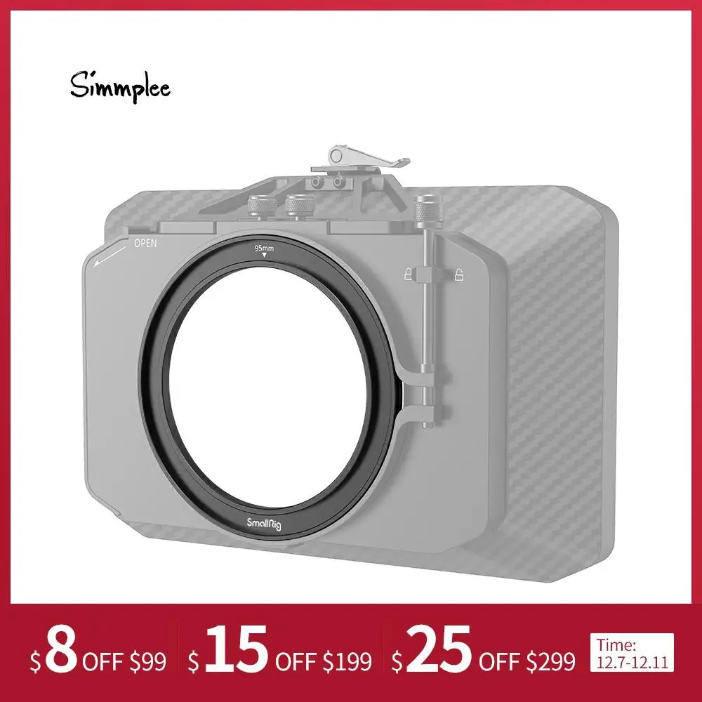 

SmallRig 95-114mm Threaded Adapter Ring for Matte Box 2661