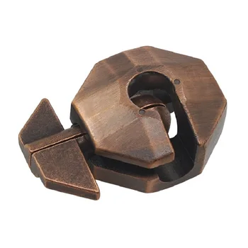 

New Style Turtle Alloy Shell Lock Puzzle Classic Metal Brain Teaser IQ EQ Test Intellgence Toy Gift For Adults Children Kids