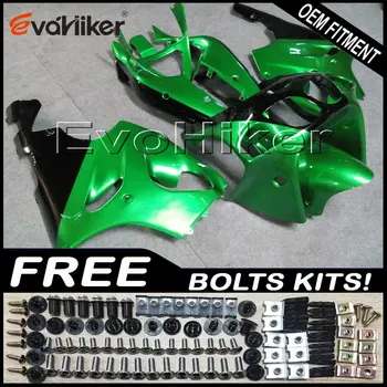 

Custom motorcycle fairing for ZX7R 1996-2003 ABS motor panels Body Kit green+gifts
