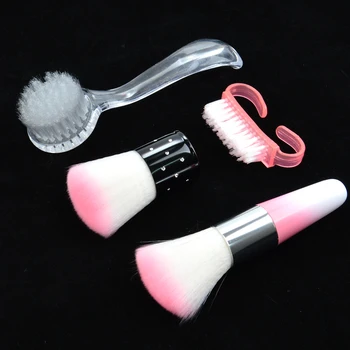 

Nail Brush Cleaning Remove Dust Powder Plastic Cleaner for Acrylic UV Gel Nails Art Manicure Care