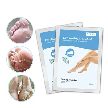 

Exfoliating Foot Mask Pedicure Socks Exfoliation for Feet Mask Remove Dead Skin Heels Foot Peeling Mask for Legs efero 70ml
