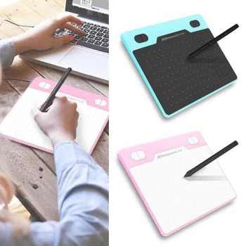 

10Moons 6-Inch Ultralight Graphic Tablet Signature Pen Tablet Ie Drawing Tablet for Android IOS Blue