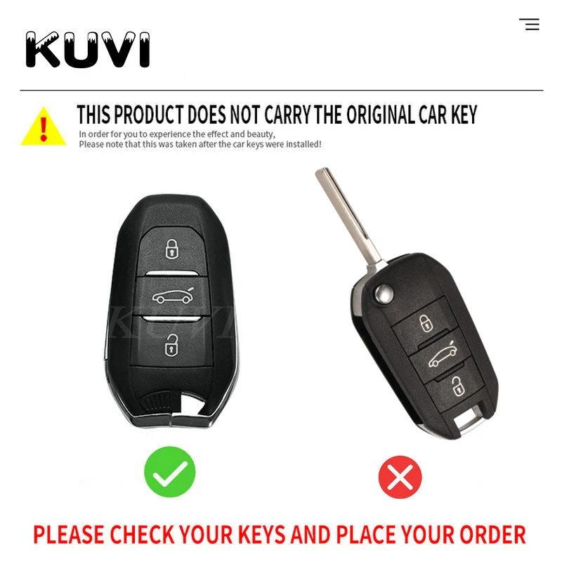 Soft TPU Car Remote Key Case Cover for Peugeot Citroen