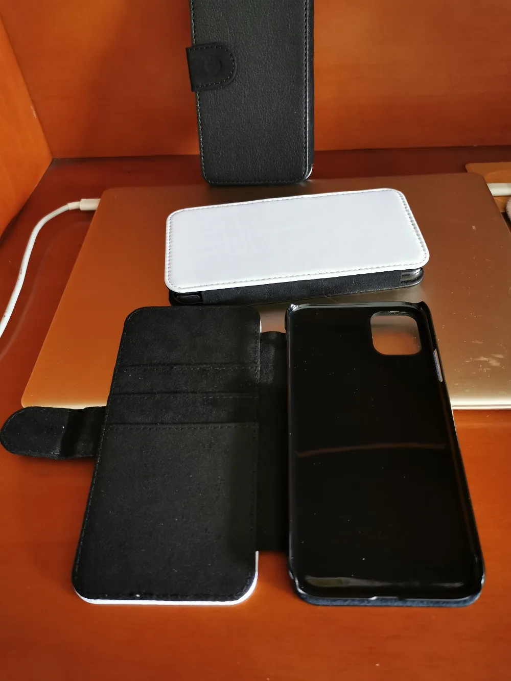 2D сублимационный пустой флип кожаный чехол для iphone 11 pro max 5s 6 7 8 plus X с магнитом и держателями карт 10 шт./партия