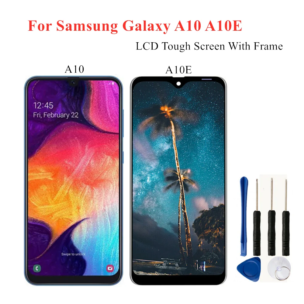 ЖК дисплей Pantalla для Samsung Galaxy A10 A105 с жестким дигитайзером в сборе A10E A102 2019