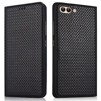 

Luxury Genuine Leather Handmade Flip Case For Huawei Honor 10 Lite/Huawei Honor 10 Magnetic Phone Bag Standing Back Case Funda