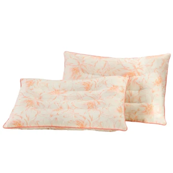 

Sleep Pillows Neck Pillow Healthy Soft Pillow Core Bed Pillow Queen Size 16x25" Flower Pattern