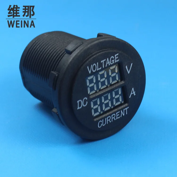 

Ds8010 Car Mounted Voltage Table + Ammeter Real-Time Display Car Voltage Current Safe Driving BEEKING