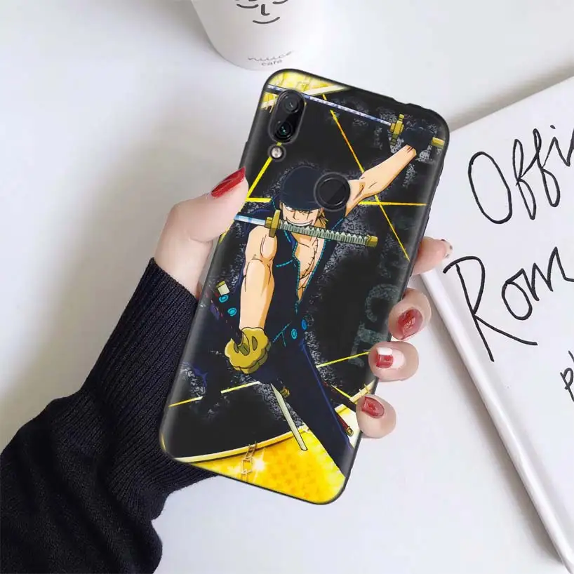 BS154-7 Цельный чехол Roronoa Zoro для Xiao mi Red mi Note 7 8 K20 7S 7A 6 6A Pro S2 5 mi Play 9T CC9 E A1 A2 Lite F1 мягкий чехол для телефона - Цвет: BS154-7