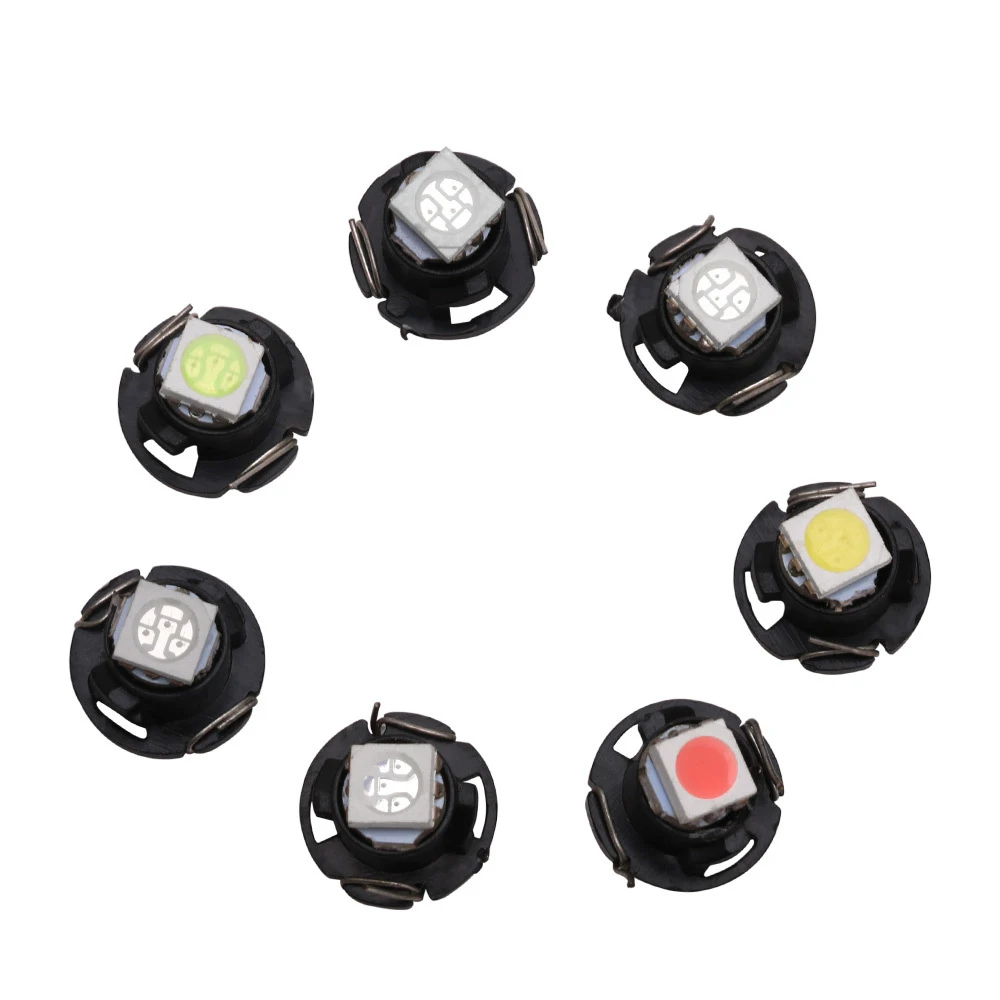 2 шт. T5 T4.7 5050 1SMD Led DashWedge бортовой светильник Центрального управления Таблица огни