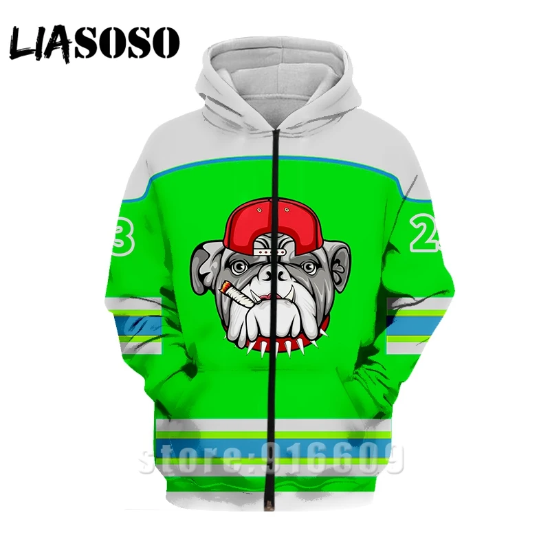 New Design Women Men 3D Print Animal Bulldog Hoodies Cosplay Jacket Sweatshirt Anime Harajuku Hoodie Hip Hop Dog Zipper Hoody (16)