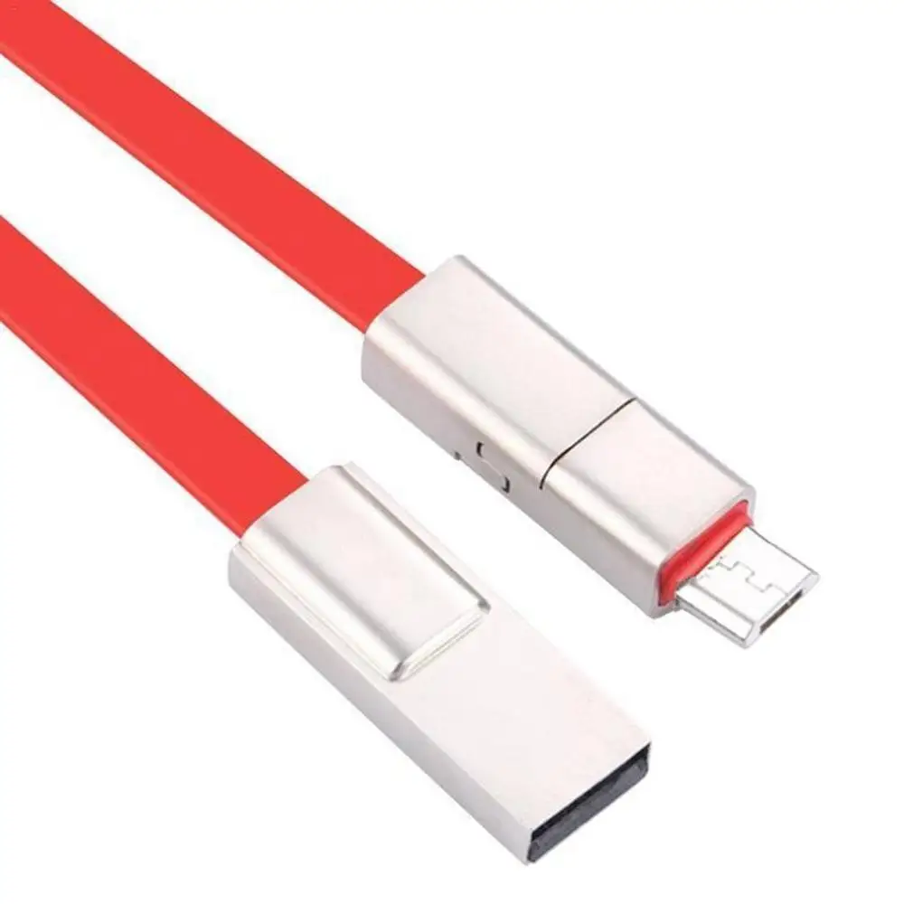 1,5 м кабель для передачи данных зарядный кабель для iphone для Android type-C ремонтный кабель для передачи данных Usb кабель для зарядки данных - Цвет: Красный