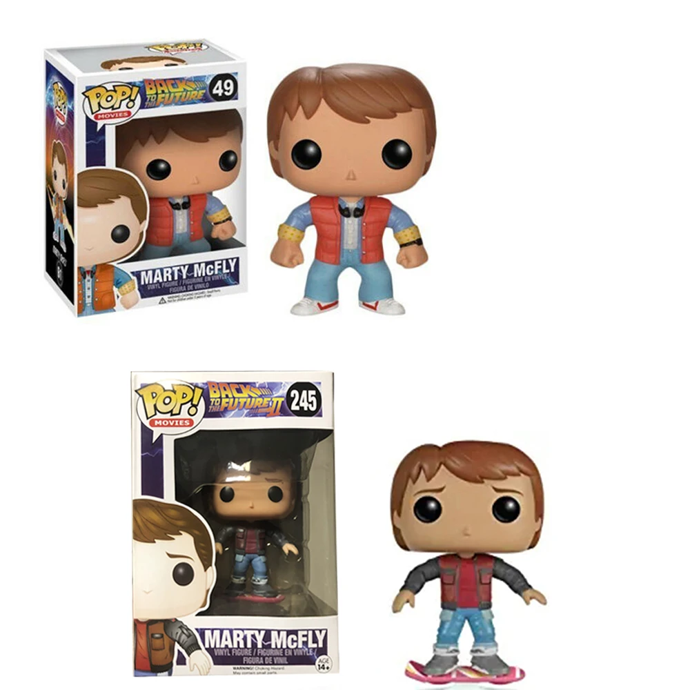 FUNKO POP GBACK TO THE FUTURE 2 FigureToys Коллекционная модель игрушки для детей