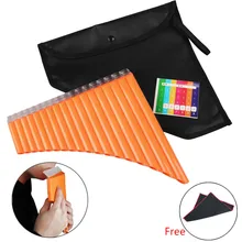 18 Pipes Pan Flute Panpipe с сумкой для переноски музыкального Духового Инструмента для начинающих студентов, детей, подарок обучения 18 Pipes Pan Flute Panpipe с сумкой для переноски музыкального Духового Инструмента для начинающих студентов, детей, подарок обучения