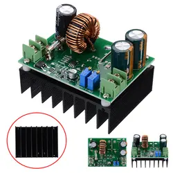 DC-DC шаг вверх Плата усилителя 12 V-60 V постоянного тока до 12-80V Питание модуль повышающего преобразователя для электронных устройств 85x63x65 мм