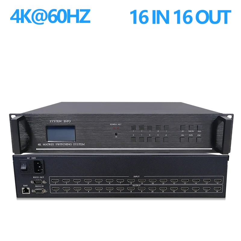 4x4 Hdmi Video Wall Controller Video Wall Matrix Controller 4x4/8x8