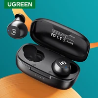 UGREEN TWS słuchawki Bluetooth słuchawki prawdziwe bezprzewodowe wkładki douszne w uchu zestaw słuchawkowy Stereo Sport TWS Bluetooth 5.0 słuchawki