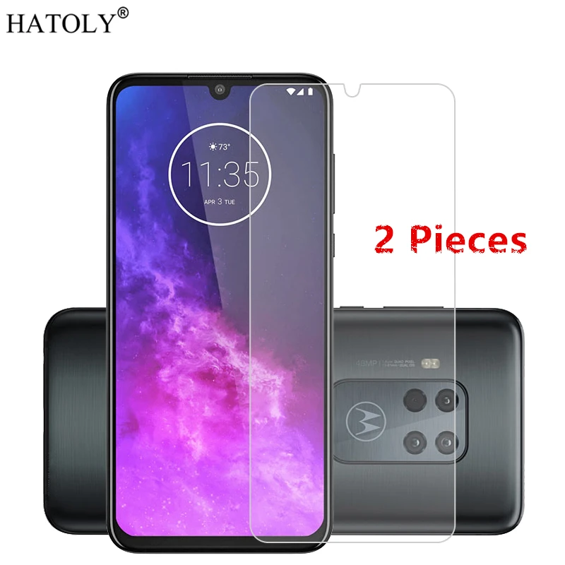 

2PCS For Motorola One Zoom Glass For Motorola Moto One Zoom Tempered Glass Screen Protector Protective Glass for Moto One Zoom