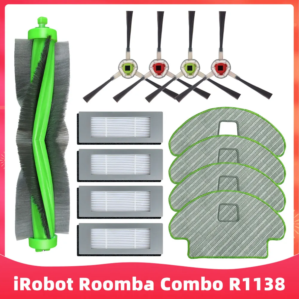 Запчасти для iRobot Roomba R113840 сменная деталь основной и боковой чистки Hepa-фильтра