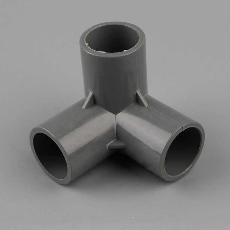 15Pcs Plastic PVC 32mm Hose Tee Connector 3 Way Joint for Garden Irrigation Watering Pipe Adapter Tube Parts Tools
