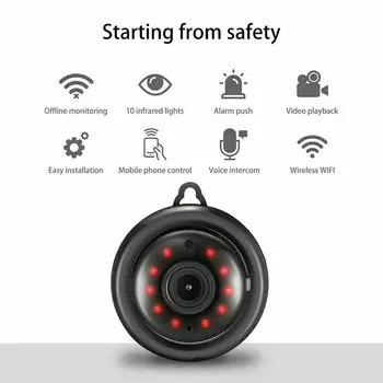 

2020 Mini Wireless 720P HD Hot Link Remote Surveillance Camera Recorder New Arrival