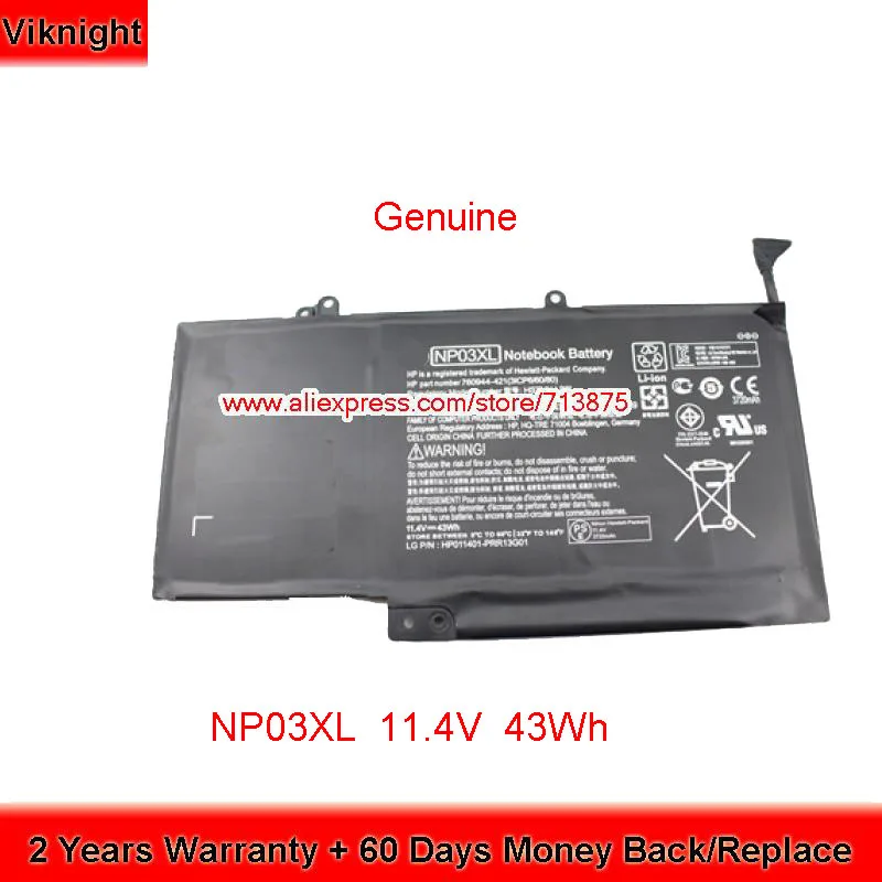 Фонарь NP03XL для HP Envy 15 u010dx Pavilion x360 фонарь 11 4 в 43Wh|for hp|battery for hpbattery hp pavilion |