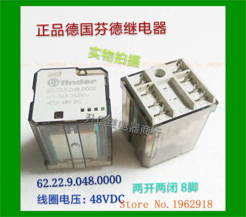 

Relay 62.22.9.048.0000 48VDC 16A 250VAC 8