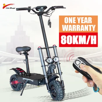 Preise Elektrische Roller 80 KM/H 60V 3200W Patinete Electrico Adulto Dual Motor Rad 11 Zoll Faltbare Mit Sitz Monopattino Elettrico