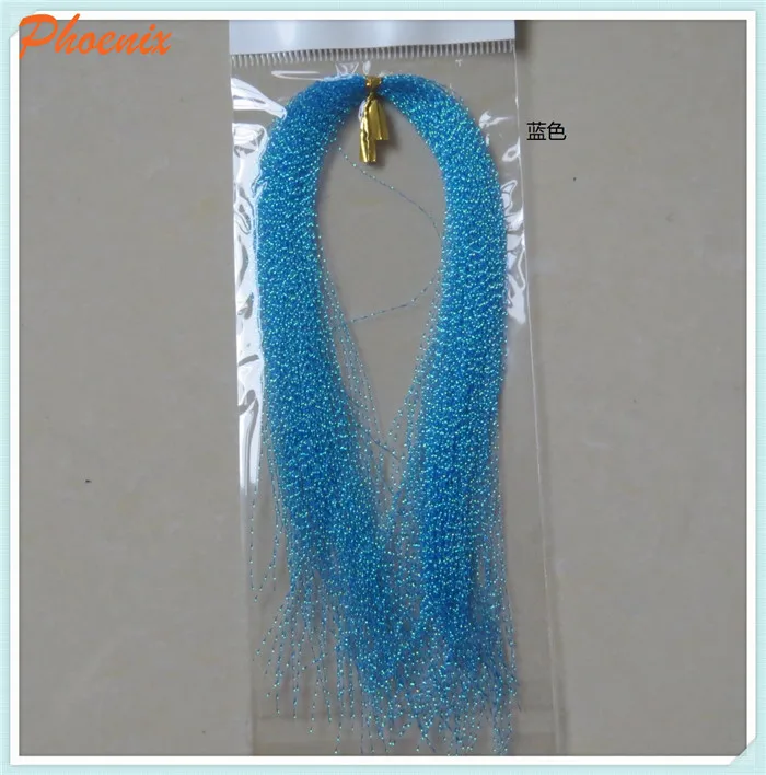 color 21 Flasher светящийся материал Assist hook flash Вибрационный крючок Sabiki rigs flash - Цвет: color 21