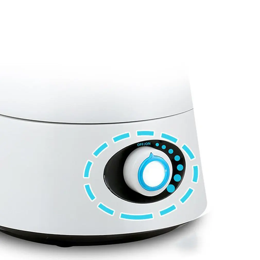 3L Capacity Ultrasonic Humidifier Sprayer 25W White Air Mist Humidifier Silent Aroma Diffuser with 1 or 2 Spray Outlet